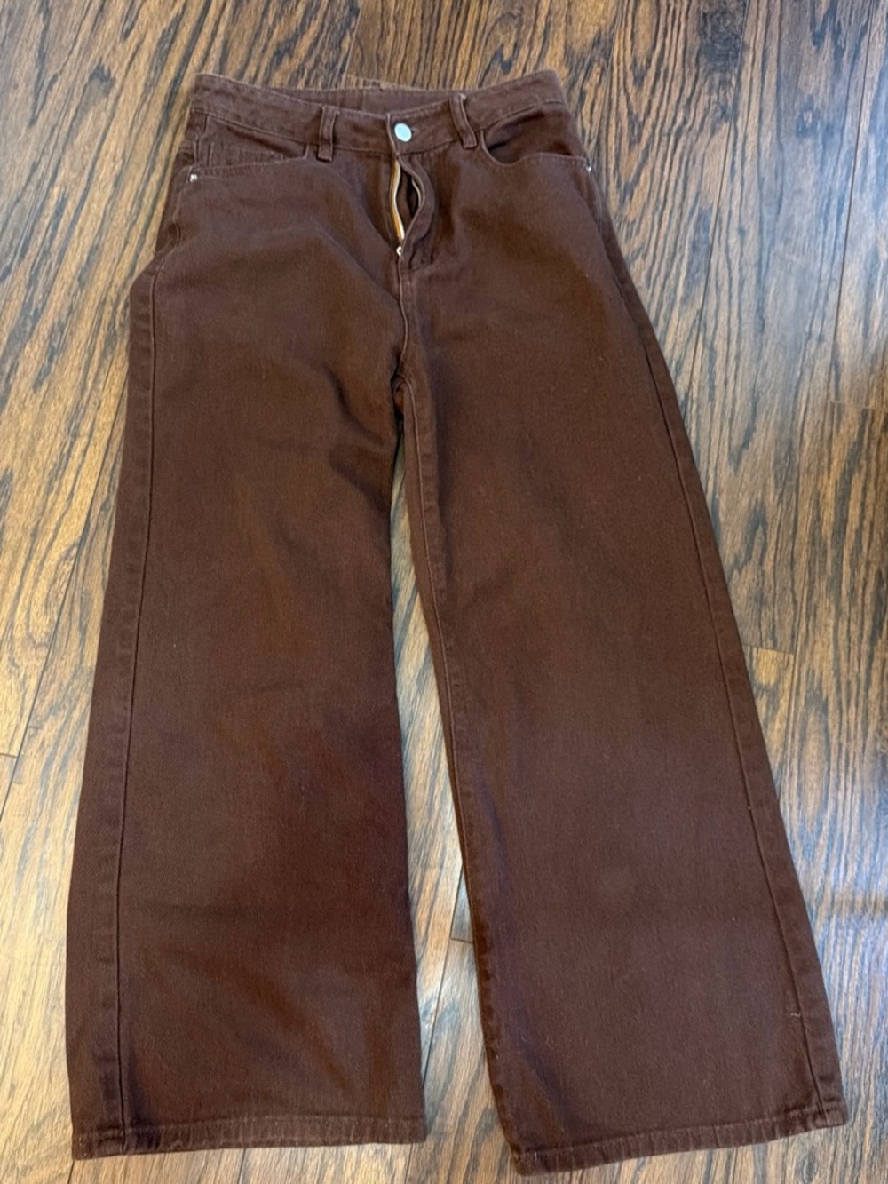 SHEIN  Pants in Chocolate Brown wide leg